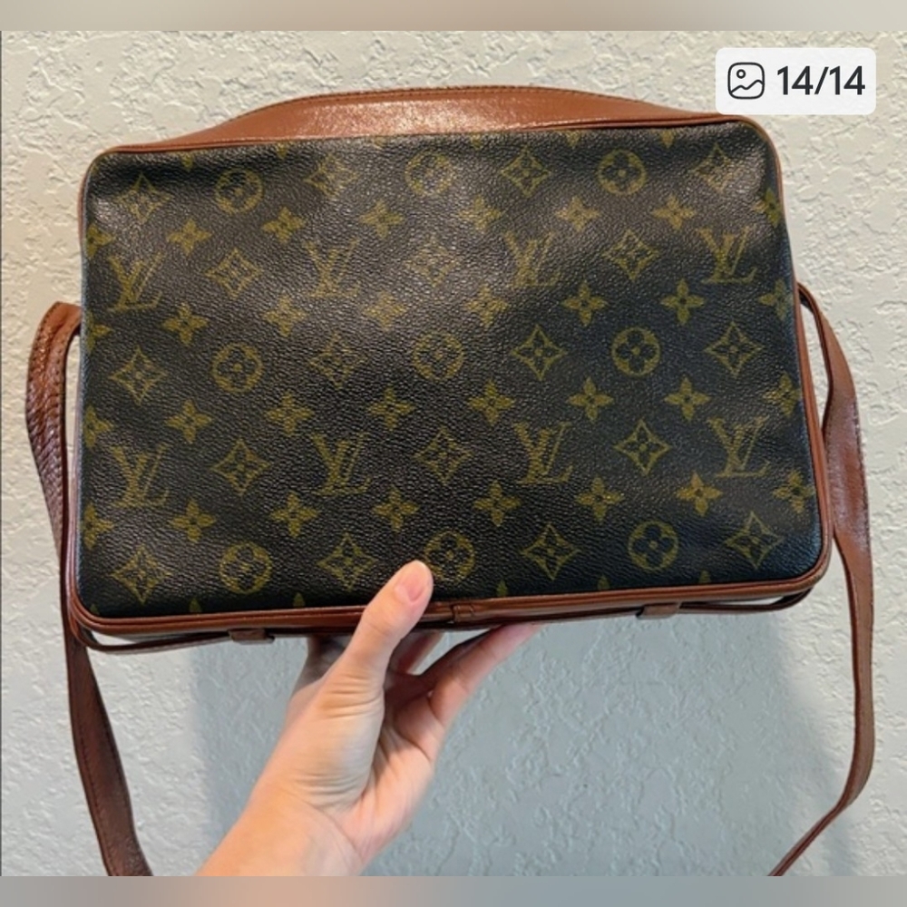 Louis Vuitton Monogram Sac Bandouliere 30 Shoulder Bag With COA - Picture 3 of 15